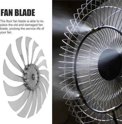 Floor Fan Blade Accessories, Table Fan Metal Blades, Plastic Fan Blades for Electric Fan Repair Parts