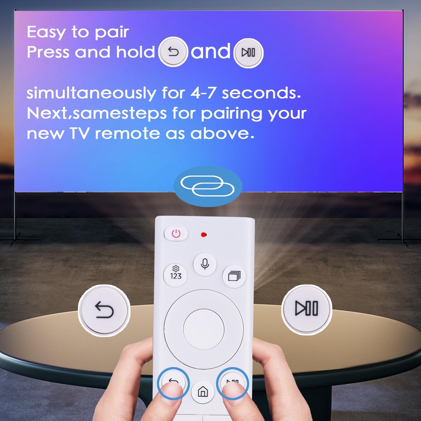 Voice Remote Replacement for Sony Smart TV Control:Comptible for 2019-2025 Sony Bravia OLED LED 4K 8K UHD,for Android Google TV with Shortcuts YouTube and Dinsey+ etc.