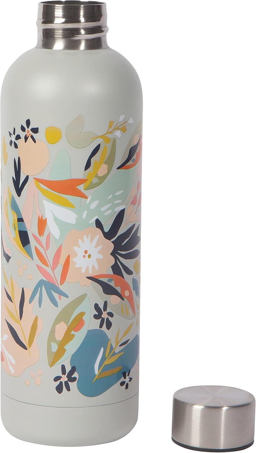Danica Studio Superbloom Stainless Steel Water Bottle, Hot or Cold 17 Oz