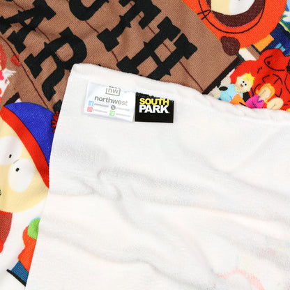 Northwest South Park Beach Towel Eric Stan Kyle Kenny Characters 30"x60"