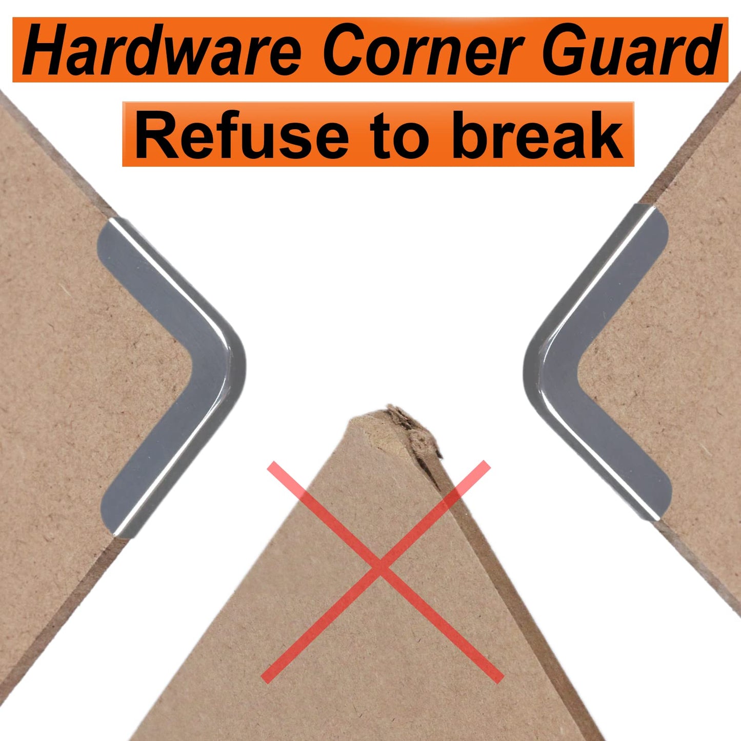 Acocony 11x17 Clipboard Double Clip with Hardware Corner Guard Extra Large Clipboard Hardboard with 2-4.5 Inch Low Profile Clip 11 x 17 Clipping Board MDF Log Color 1 Pack