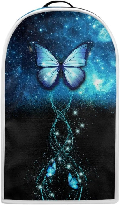 Blue Butterfly Print Blender Dust Cover, Kitchen Appliance Cover for Stand Mixer, Keep Your Kitchen Clean