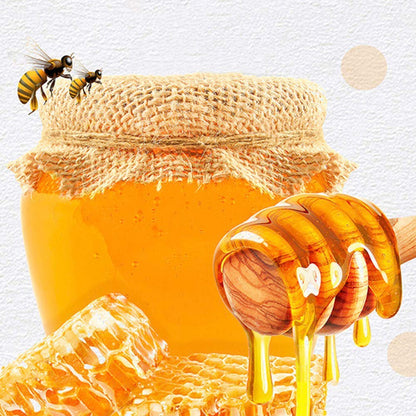 20 3inch Pcs Honey Sticks Mini Honey Dipper, Wooden Honey Comb Honey Dispenser for Honey Jar Dispense Drizzle Honey