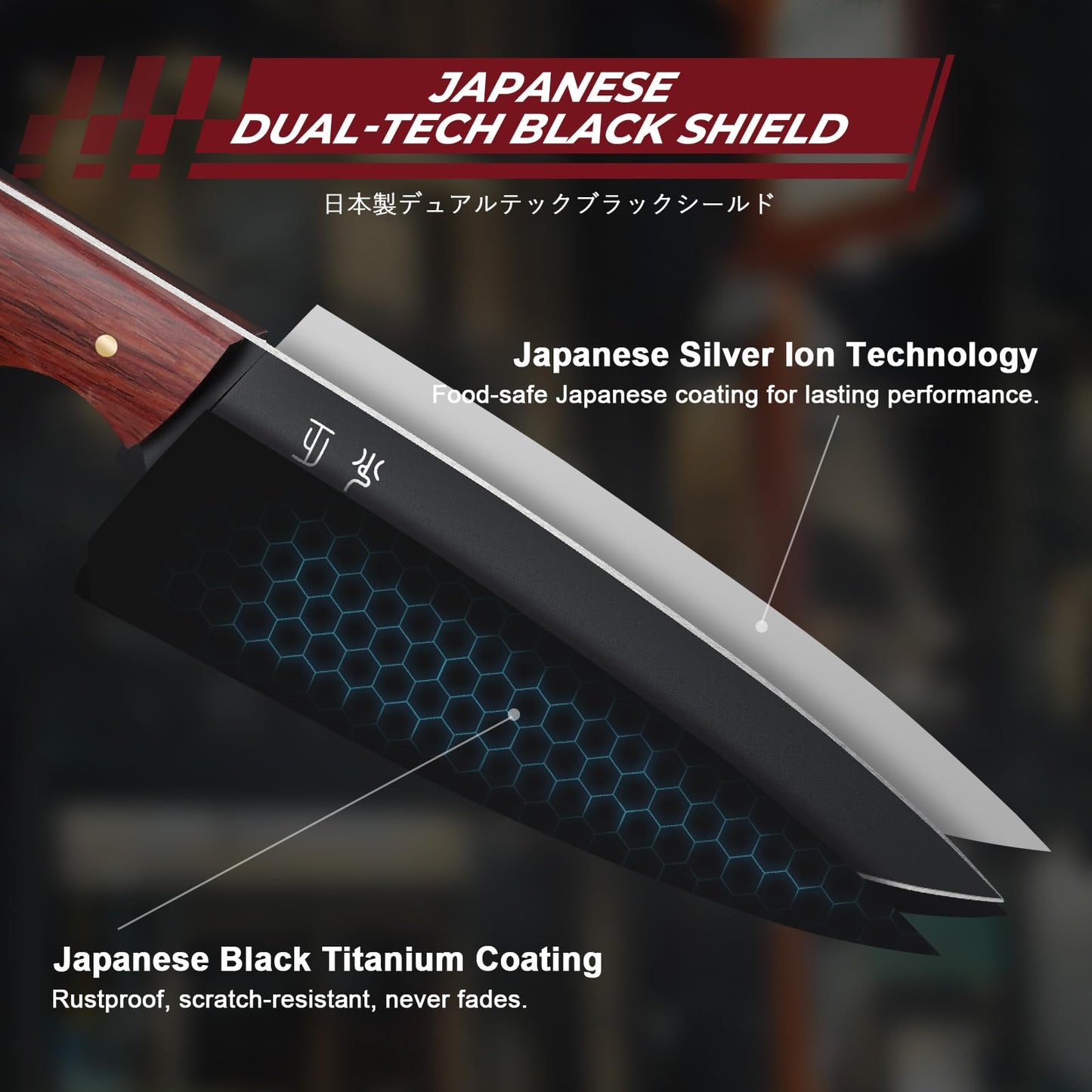 DRGSKL Kitchen Utility Knife From Japan - Small Chef Knife 5 Inch Forged from a Single Piece of High Carbon ATS-34 Steel, Full-Tang Paring Knife with Walnut Handle for Fruit and Vegetable, Ideal Gift