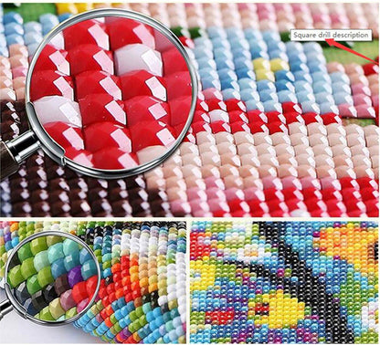 MMAHD 5D DIY Diamond Art Painting Kits for Adults Full,Frog Full Drill Embroidery Paintings Rhinestone Pasted DIY Painting Cross Stitch Arts Crafts for Home Wall Decor 9.8×11.8Inches