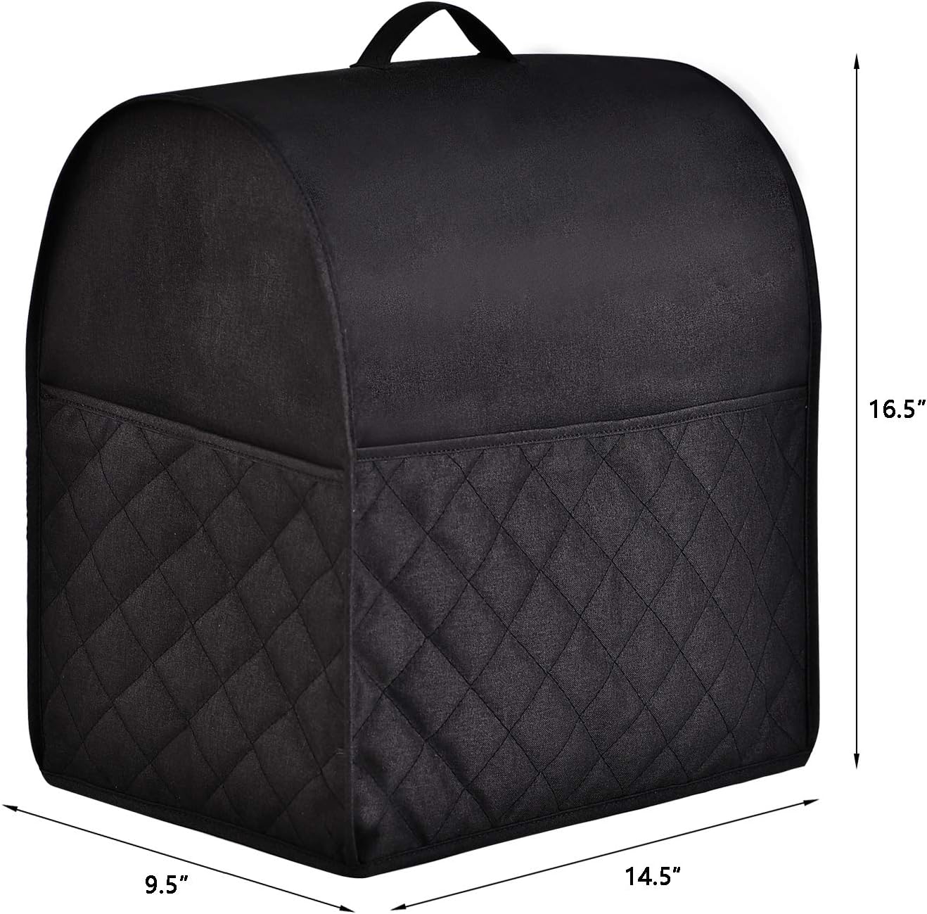 Stand Mixer Dust-proof Cover for KitchenAid Mixer, Multi Pockets for Kitchen Appliance Accessories, Water-resistant