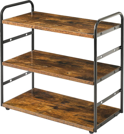 3-Tier Counter Countertop Counter TWJ001H IBUYKE Bathroom Organizer, Tray Storage Shelf, Kitchen Spice Rack Standing