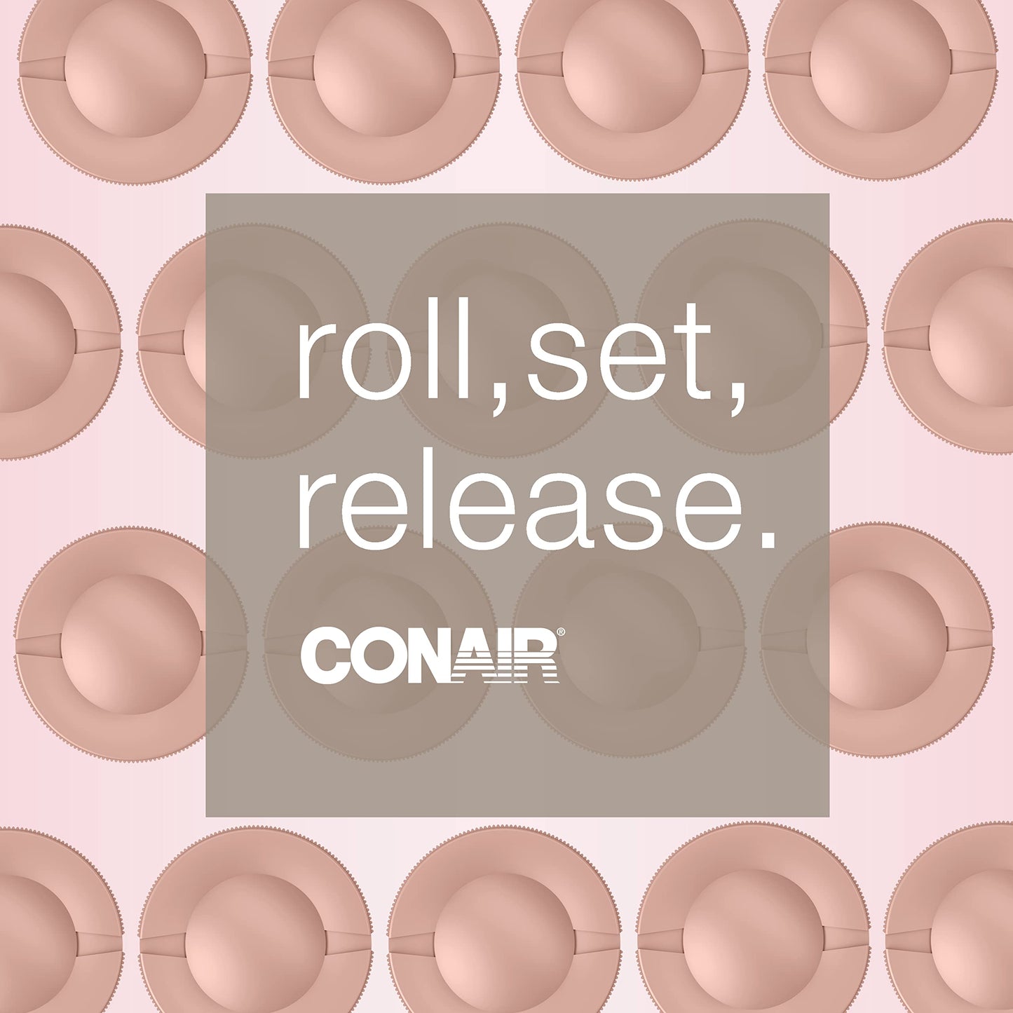 Conair Hot Rollers for Long, Medium & Short Hair, 12 Jumbo 1 ½" Heated Hair Rollers with Clips, Hot Curlers for Women, Volume & Curls, Amazon Exclusive, Black