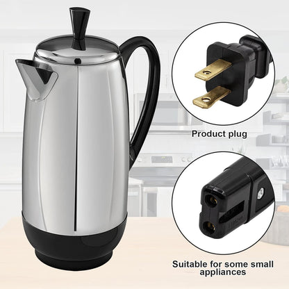 New 1/2 inch 2ft Cord for Farberware Coffee Pot Percolator