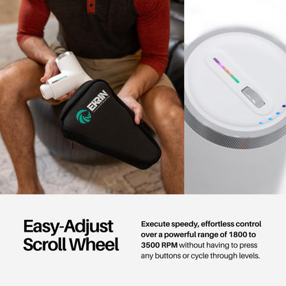 Ekrin Athletics Kestrel Massage Gun: Enhanced Precision & Comfort for Superior Muscle Recovery & Wellness | Relieve Sore Muscles and Stiffness