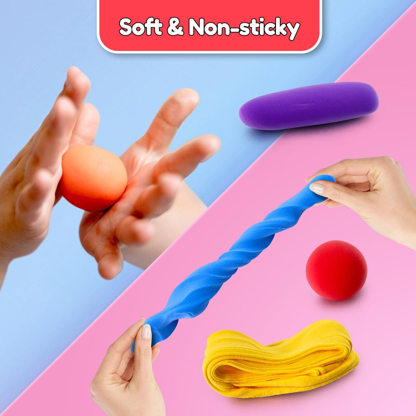 YOPINSAND Air Dry Clay 145 Colors, Modeling Clay for Kids, DIY Molding Magic Toy with Tools, Gift for Kids Boys Girls