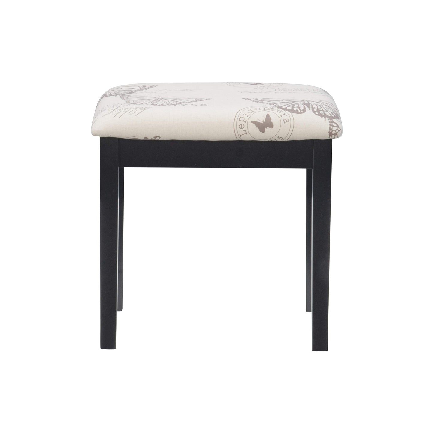 Linon Vanity Set, Black
