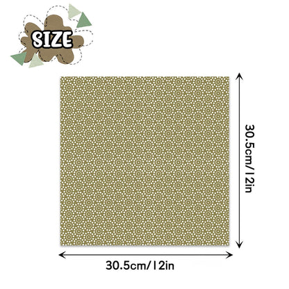 MerwDeeyt 48 Sheets Scrapbook Paper 12x12 In Decorative Craft Paper Packs, Double Sided Background Papers with Polka Dots and Spring Floral Pattern for Scrapbooking Greeting Cards Decor (Boho)