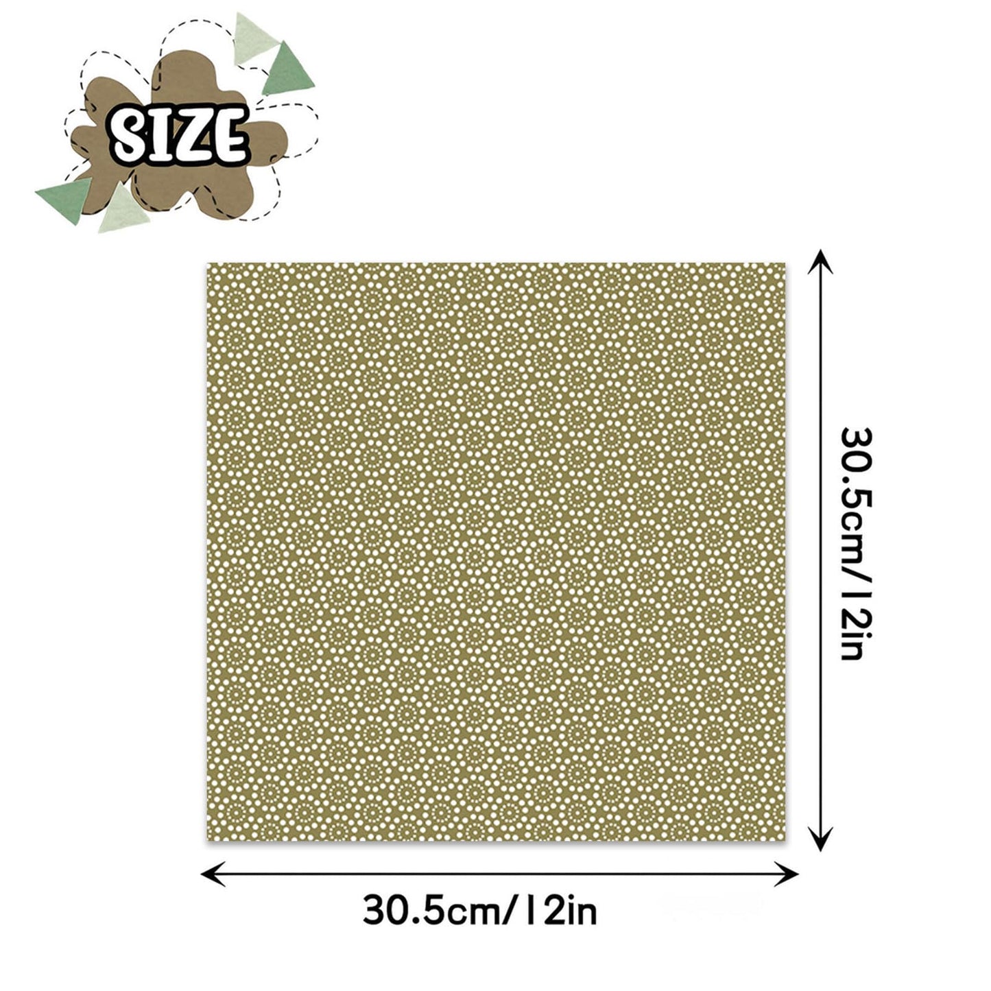 MerwDeeyt 48 Sheets Scrapbook Paper 12x12 In Decorative Craft Paper Packs, Double Sided Background Papers with Polka Dots and Spring Floral Pattern for Scrapbooking Greeting Cards Decor (Boho)