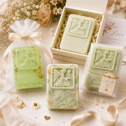 2 Pack Angel Silicone Soap Mold Rectangle Soap Making Mold Embossed Angel Silicone Mold Angel Girl Mold Rectangle Handmade Soap Mold for Soap Candle Lotion Bath Bombs Resin Wax Cake Chocolate Candy