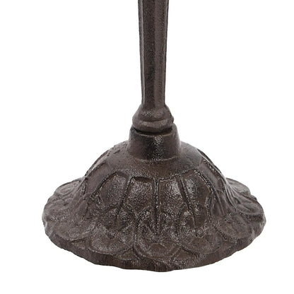 5-Candle Metal Candelabra 17inch Tall Decorative Pillar Candle Stand Elegant Candle Holder for Home Decor, Event, Wedding, Party