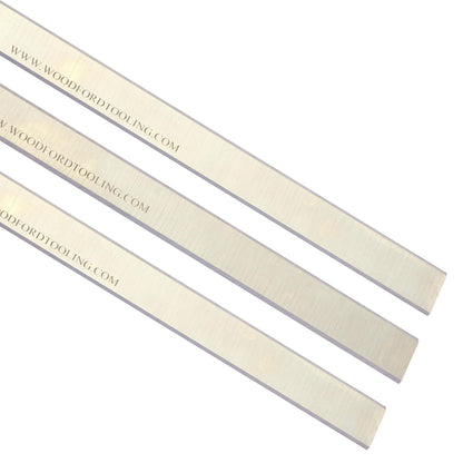for Freud C310 Planer Jointer Knives 4 x 5/8 x 1/8 Inch Industrial Planer and Jointer Knives for Craftsman 315.23720, Magnate PK0401H, CMT 794.101, Delta 37-290, Boice, Cran - Set of 3