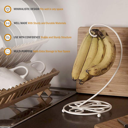 Premier Housewares De Lis Banana Hanger - Cream