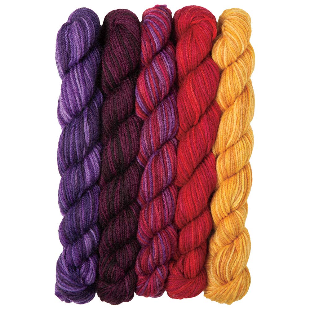 Knit Picks Stroll Mini Packs Merino Sock Yarn (Sunset)