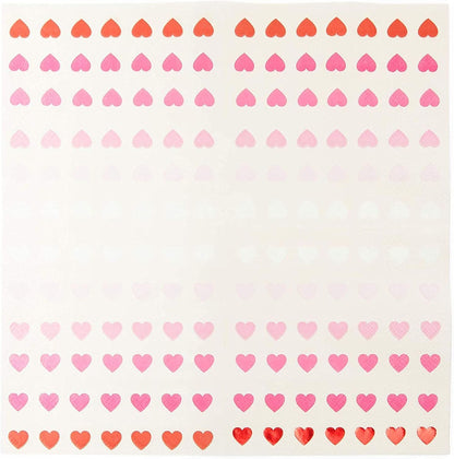 Sparkle and Bash 100-Pack Valentine’s Day Napkins - 5 x 5-Inch Folded Pink Paper - 3-Ply Soft Absorbent
