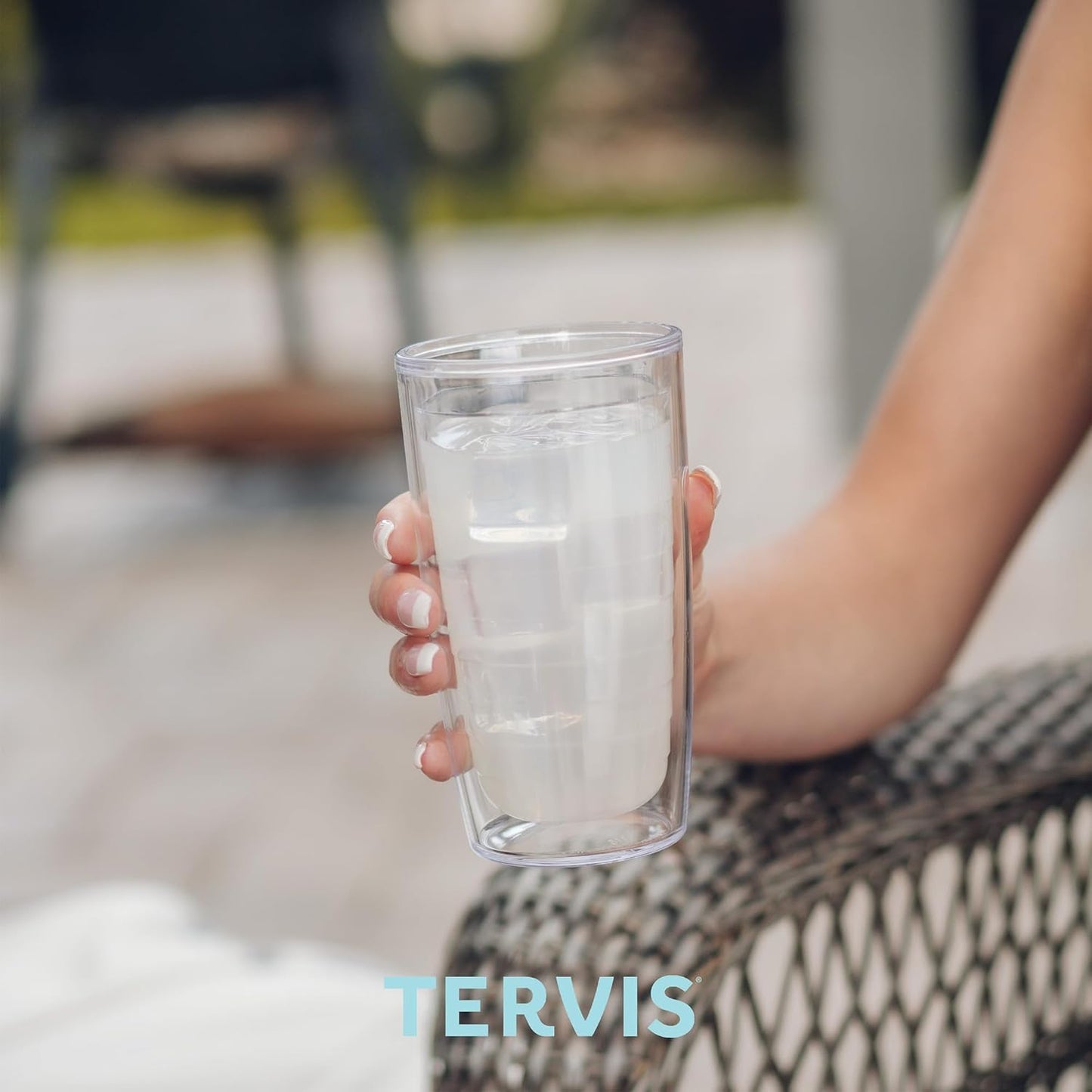 Tervis Coastal Wild Horses Double Walled Insulated Tumbler Travel Cup, 16oz, Made in USA