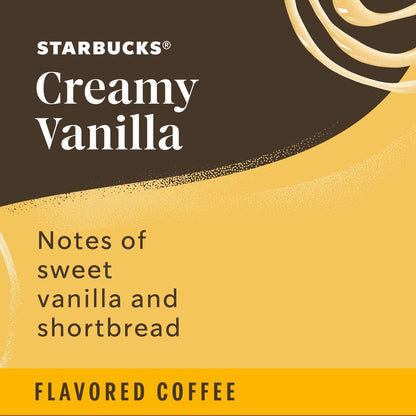 Starbucks by Nespresso Original Line Vanilla Flavored Coffee, 50-count Espresso Pods