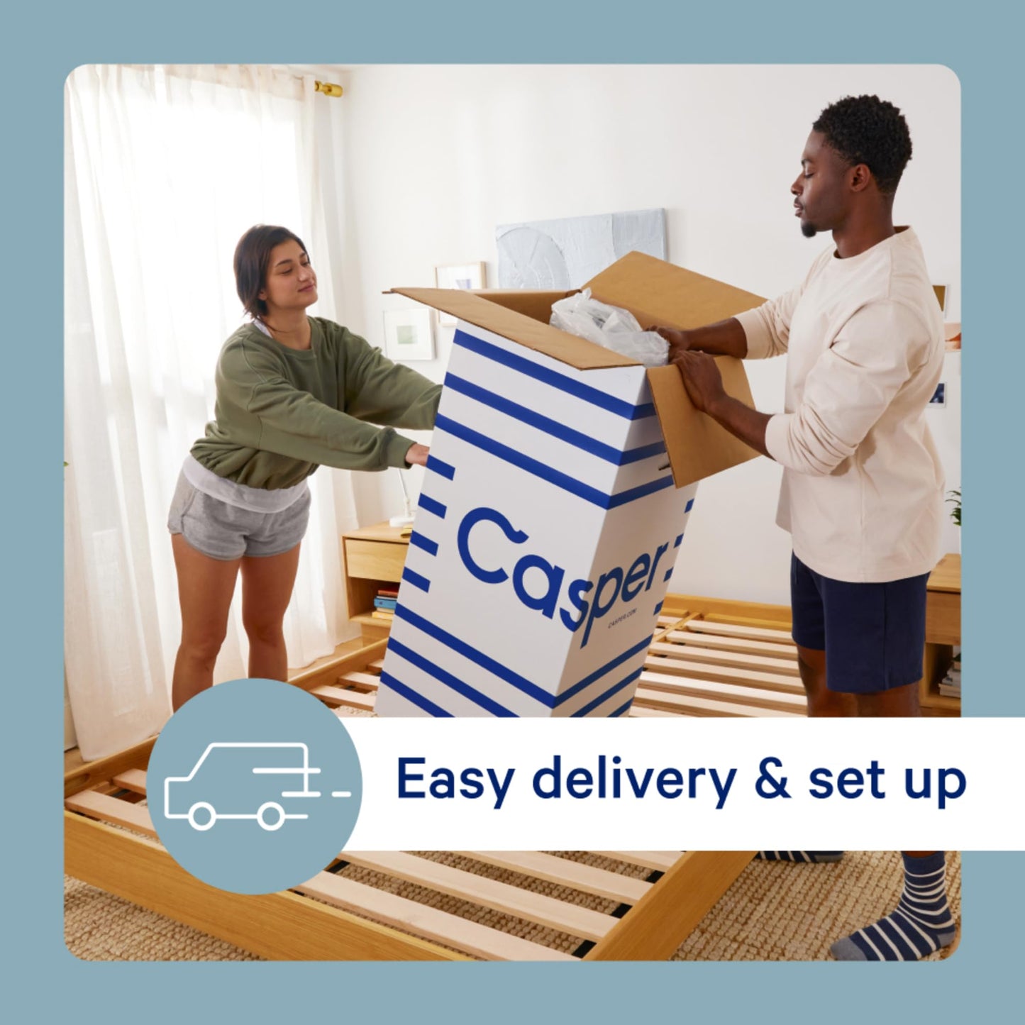 Casper Sleep Element Twin Mattress - Medium Feel - Motion Isolation - Breathable, Cooling Memory Foam - 100-Night Trial - CertiPUR-US