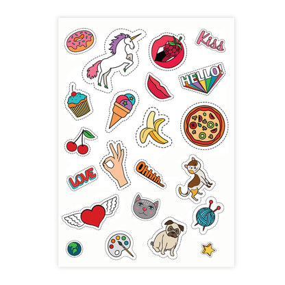 8.5" x 11" Full Sheet Label Sticker Paper for Laser & Inkjet Printers[500 Sheets,500 Labels]
