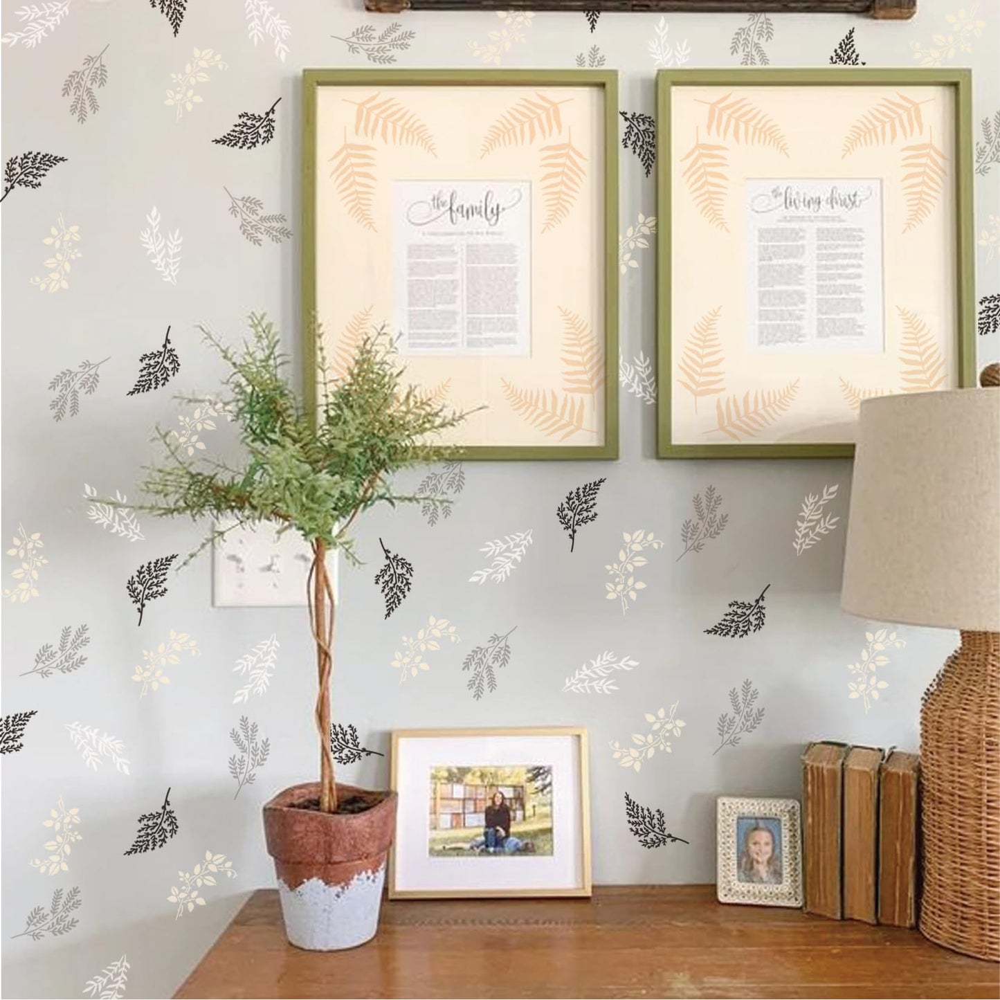 60pcs Small Floral Stencils for Painting on Wood Reusable Flower Wildflower Stencil Templates for Crafts Vine Herb Botanical Leaf Plant Stencils for Drawing on Wall Canvas Furniture(floral60)