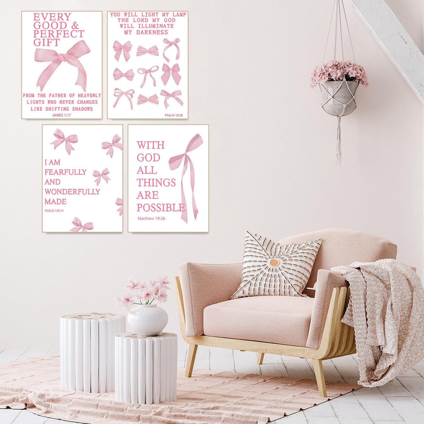 4Pcs Pink Bow Special Shape Diamond Art Kits for Adults Beginners,Full Round Drill Cute Coquette DIY 5D Diamond Painting Kits,Paint by Diamonds Dot Gem Art Crystal Easy,Home Wall Decor&Gift-12x16in