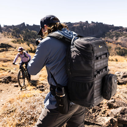 Lowepro ProTactic BP 350 AW III Camera Backpack, 4-point Access, Professional Camera Bag, DSLR/Drones/Mirrorless, Up to 14" Laptop, Rain Cover, for Photographer,Videographer, Volume 17L