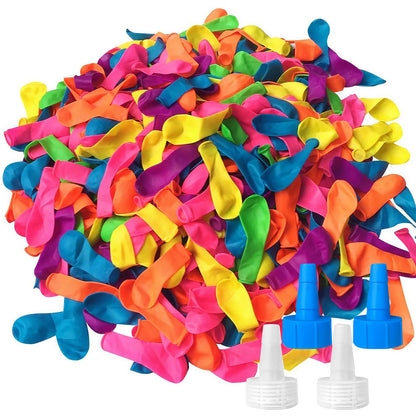Hibery 2000 Pack Water Balloons with Refill Kits, Latex Water Bomb Balloons Fight Games - Summer Fun for Kids & Adults