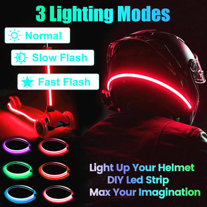 Flexible Led Panel,Electroluminescent Panel Sheet EL Tape Cuttable Soft for Mask Eye Cosplay Party Decor DIY-Continuous/Slow Flash/Fast Strobe 3x24 cm Lightblue (red, 1 * 1)
