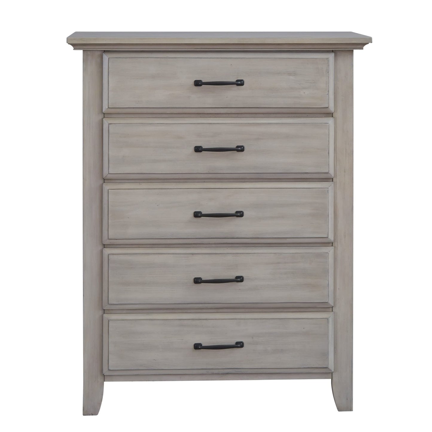 Soho Baby Chandler Premium 5-Drawer Dresser Chest, Stone Wash