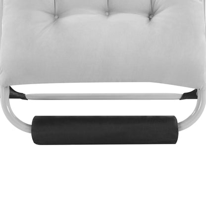 Yaheetech 29in Zero Gravity Chair, Foldable Premium Reclining Lounge Recliner w/Removable Pad & Pillow & Side Accessory Tray for Indoor and Outdoor Gray 4PCS