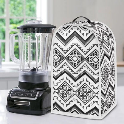 Small Blender Cover, Kitchen Appliance Covers for Aztec Juicer, Stand Mixer, Coffee Maker, White