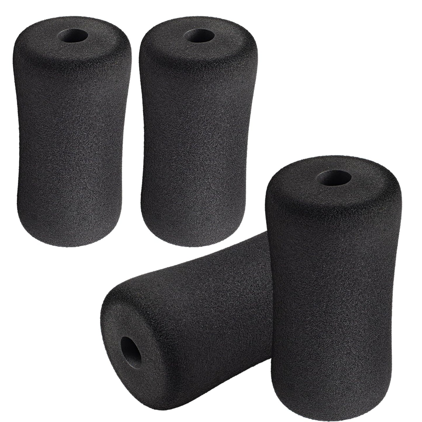 Foot Foam Pads Rollers(7.87in*3.14in*3.14in) for Exercise Machine, Inversion Table, Workout Bench, Sits Ups Replacement Parts, Home Gym Accesories