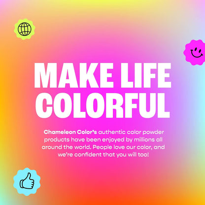 1 lb Chameleon Colors Pink Powder Gender Reveal Kit - Blackout Kit, Two Bags, Vibrant Color, Not Visible Through Bag