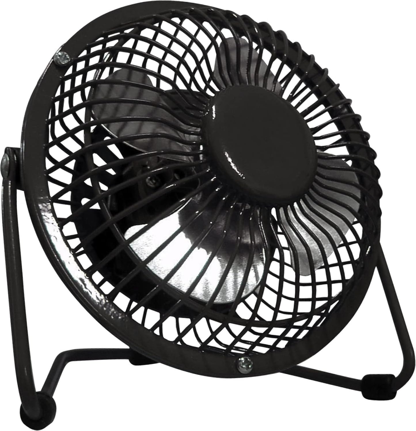 Optimus F-4040BK 4" Personal Metal Fan - Black