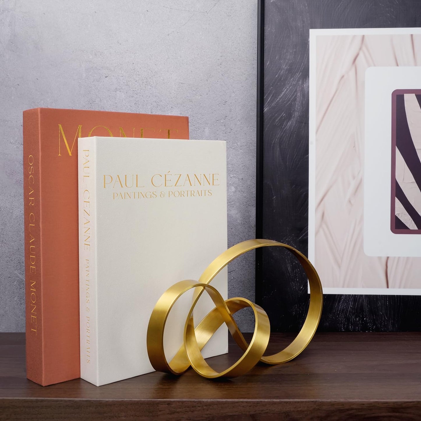 Decoration,Set 2 Aesthetic Fake Decorative Books for Home of Linen Faux Decor Boxes for Coffee Table,Bookshelf