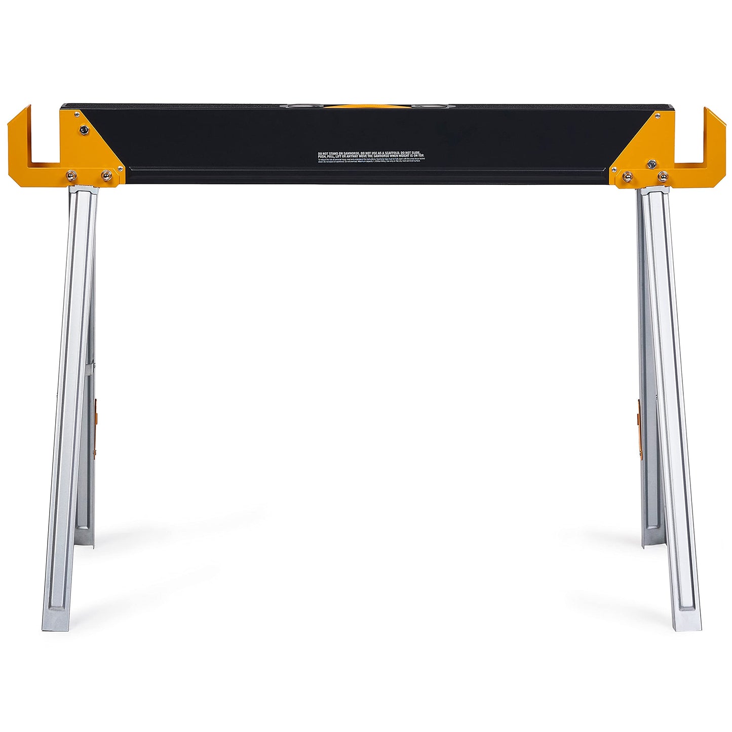 ToughBuilt - Folding Sawhorse/Jobsite Table - Sturdy, Durable, Lightweight, Heavy-Duty, 100% High Grade Steel, 41.5-Inch Easy Carry Handle - (TB-C550)