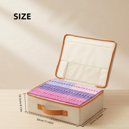 CATEARED Trabricks Mate Diamond Art Painting Storage Case – Portable Organizer for Diamond Painting Accessories & Tools （without trabricks）