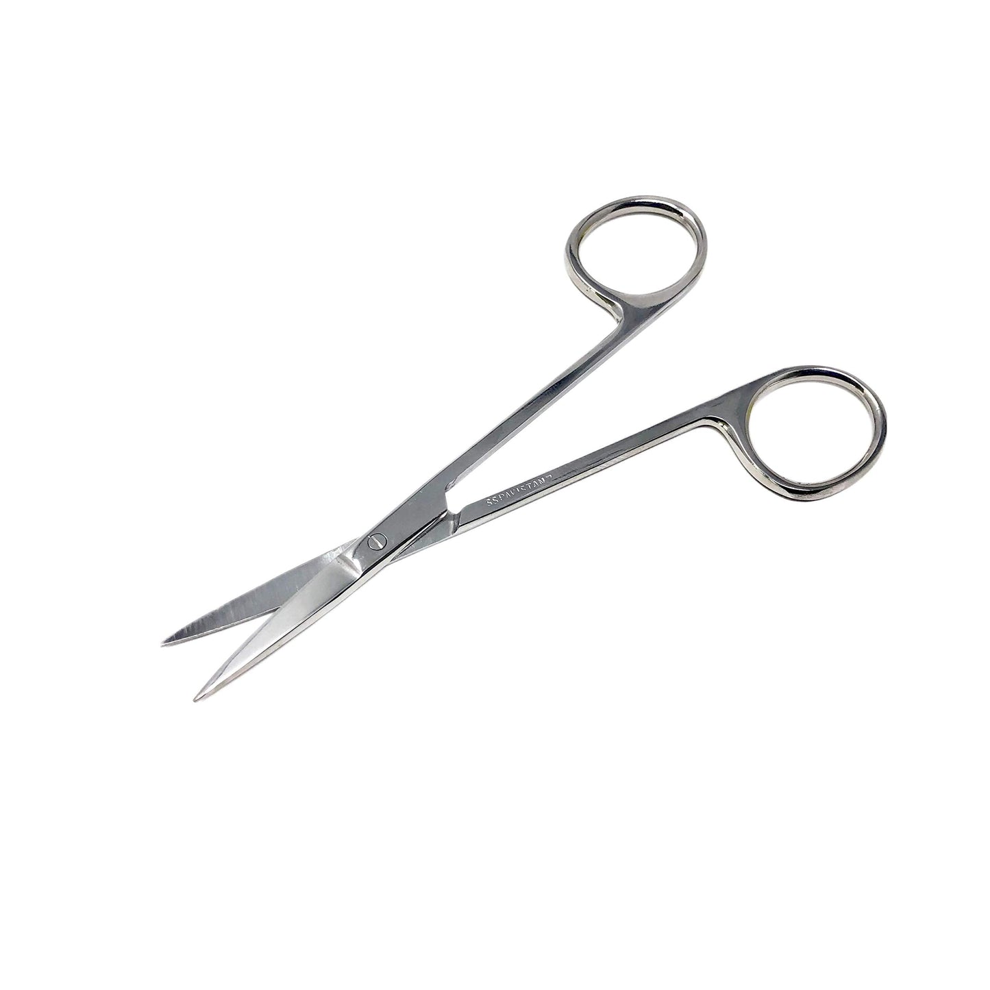 Cynamed Iris Micro Dissecting Precision Lab Scissors, Fine Point Straight - Perfect for Doctors, Nurses, EMS, Students, Education & Training and More (Pack of 10)