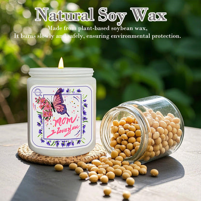 Mothers Day Gifts for Mom from Daughter SonScented Candles for Home, Aromatherapy Candle for Relaxing, Soy Candles Non Toxic, 50 Hour Long Burning, Funny Birthday Gifts for Women