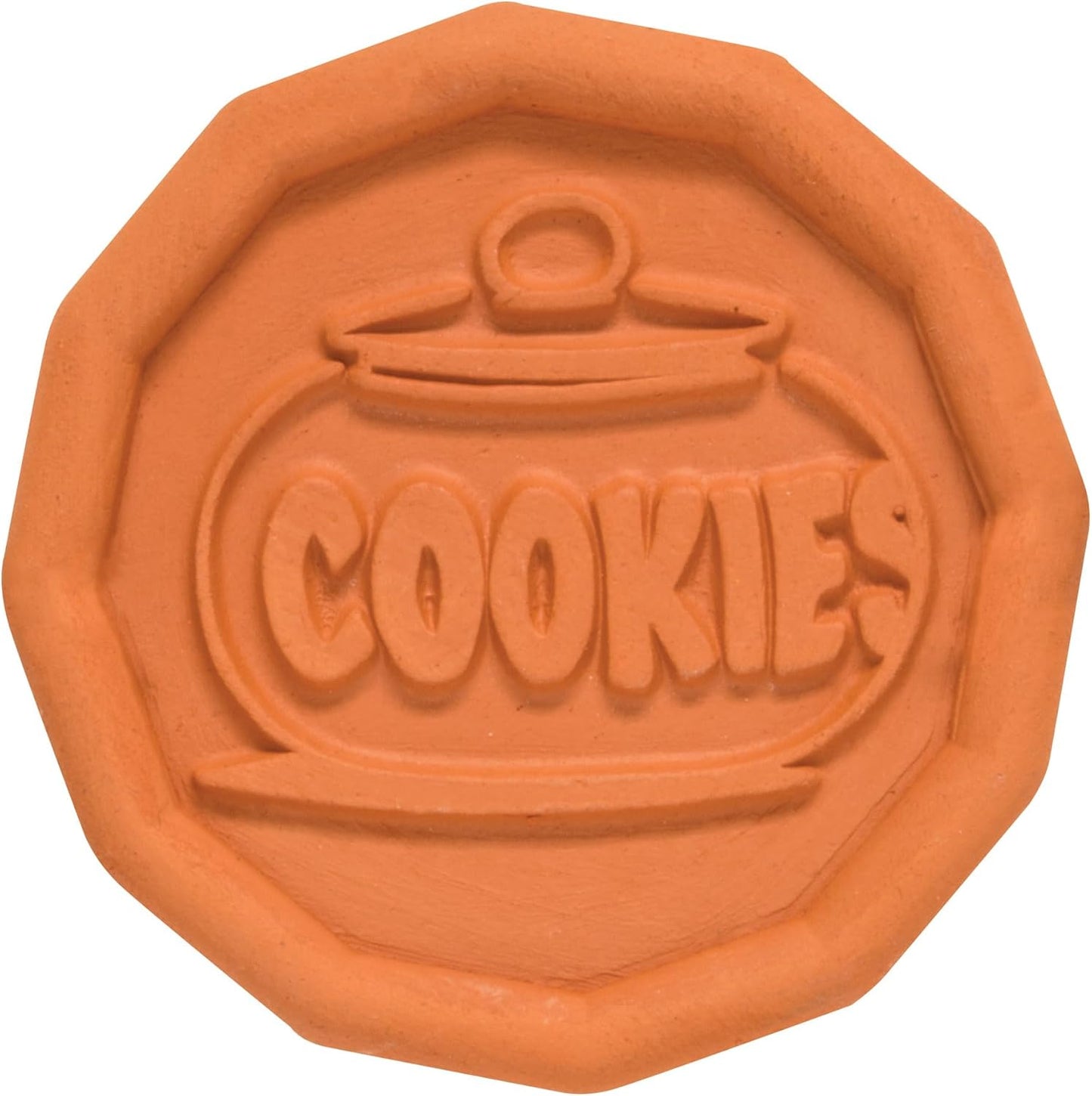 Mrs. Anderson’s Baking Brown Sugar Saver, Natural Terracotta Cookie Design, Keeps Brown Sugar Softer