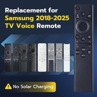 for Samsung TV Remote Replacement for Smart TV with Voice Control - Compatible with Samsung TV 2015-2024 Models - Voice Command (Replacement for OEM)