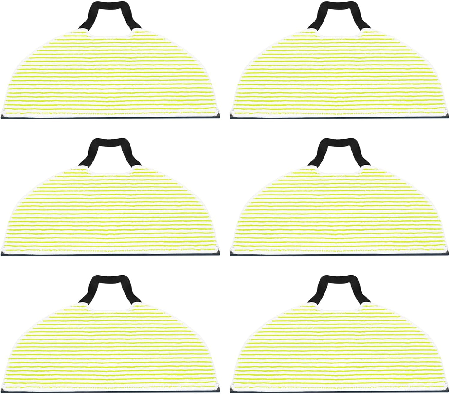 Shark 6-Pack Mop Pads - Compatible with Matrix Plus AI Ultra Robot Vacuums | AV2610WA, RV2610WA, RV2610BTUS, AV2620WA, AV2630WA, RV2410WD, RV2402WD