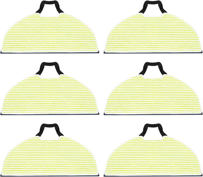 Shark 6-Pack Mop Pads - Compatible with Matrix Plus AI Ultra Robot Vacuums | AV2610WA, RV2610WA, RV2610BTUS, AV2620WA, AV2630WA, RV2410WD, RV2402WD