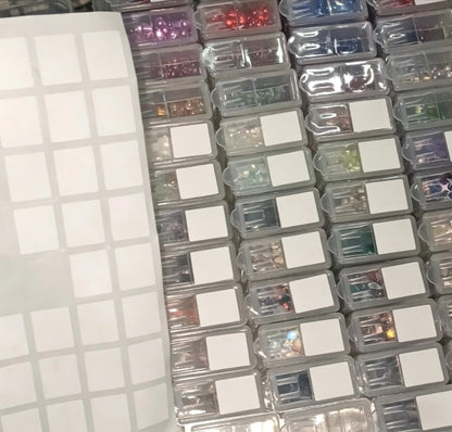 MANCHAP 120 Grids Diamond Storage Containers, Art Craft Beads Organizer Box for Beads, Rhinestones, Painting