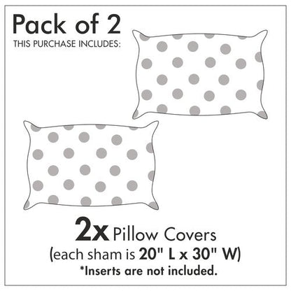 Ambesonne Romantic Pillow Sham Set of 2, I Love You Words Hearts Romance Couple Valentine Plain Backdrop, Quality Microfiber Bedding Item for All Seasons, 30" x 20", Vermilion White